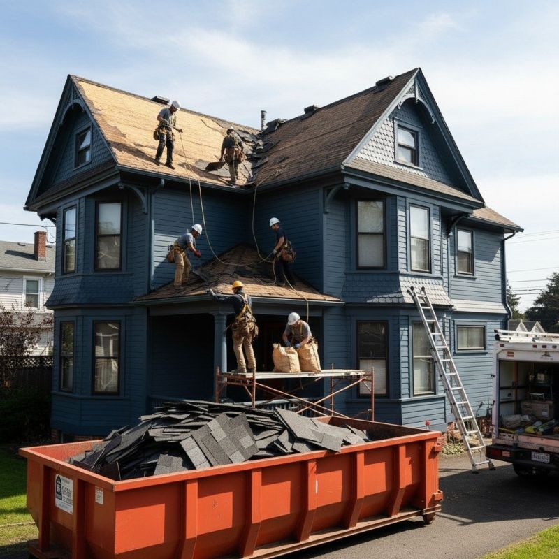 Shingle Roof Replacement in Framingham, MA
